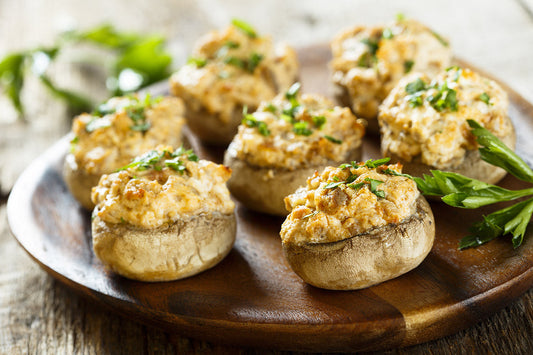 Classic Smoked Stuffed Mushrooms