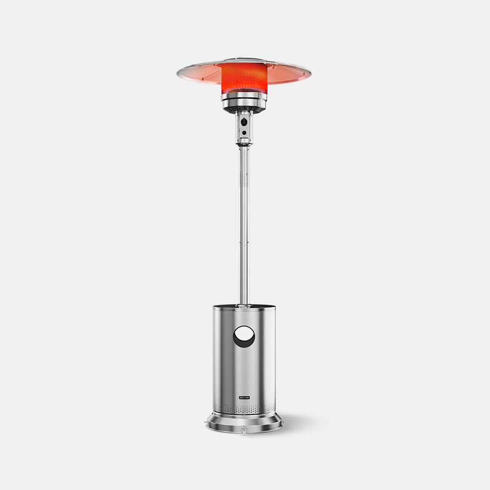 RADIATE 50,000 BTU Propane Patio Heater with Round Table